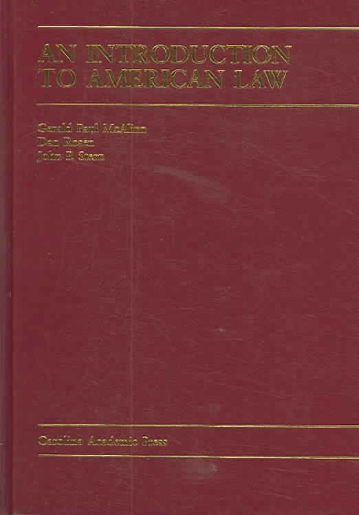 Produktbild: An Introduction to American Law