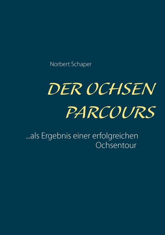 Produktbild: Der Ochsen Parcours