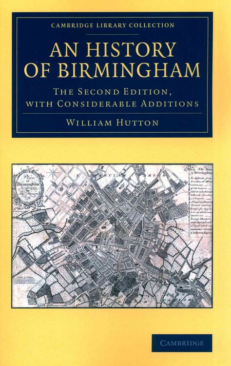 Produktbild: An History of Birmingham