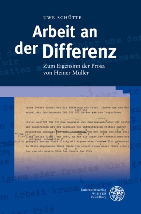 Produktbild: Arbeit an der Differenz