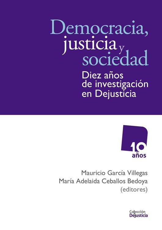 Produktbild: Democracia, justicia y sociedad