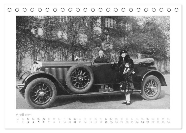 Produktbild: Luxus Oldtimer - Mercedes (Tischkalender 2026 DIN A5 quer), CALVENDO Monatskalender