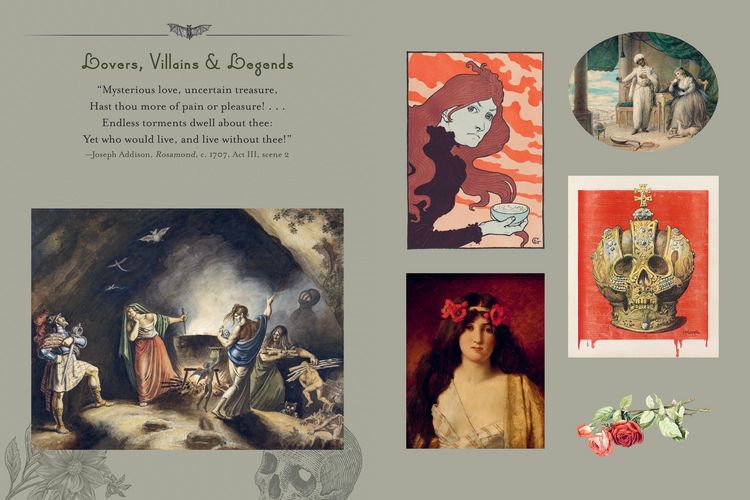 Produktbild: Gothica Sticker Book