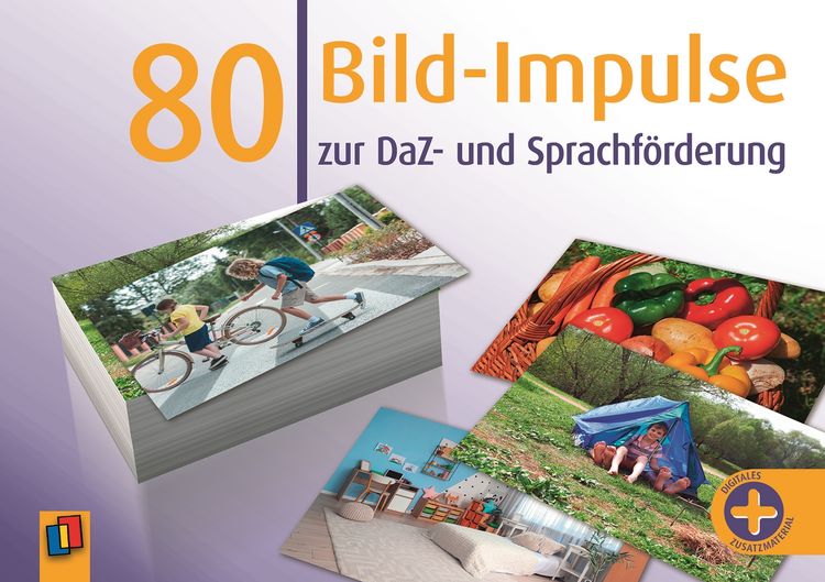 Produktbild: 80 Bild-Impulse zur DaZ- und Sprachf&ouml;rderung