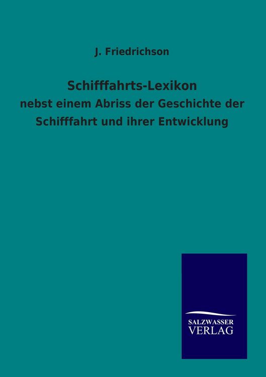 Produktbild: Schifffahrts-Lexikon