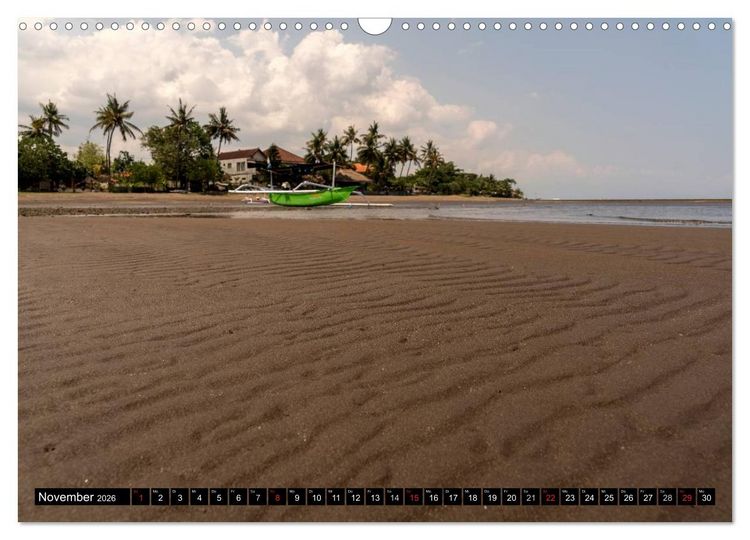 Produktbild: Bali - Indonesien (Wandkalender 2026 DIN A3 quer), CALVENDO Monatskalender