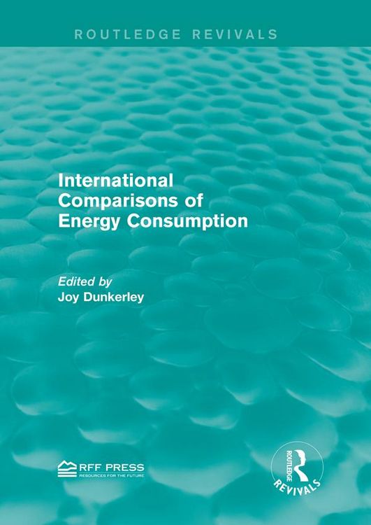 Produktbild: International Comparisons of Energy Consumption