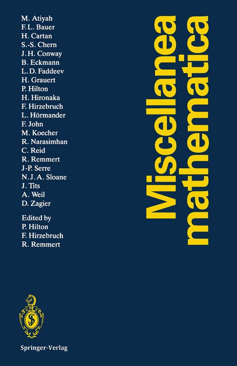 Produktbild: Miscellanea Mathematica