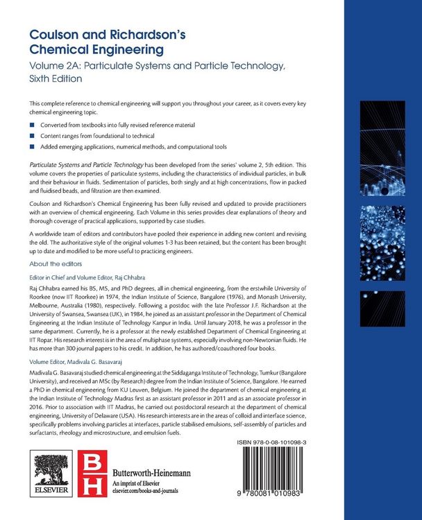 Produktbild: Coulson and Richardson's Chemical Engineering