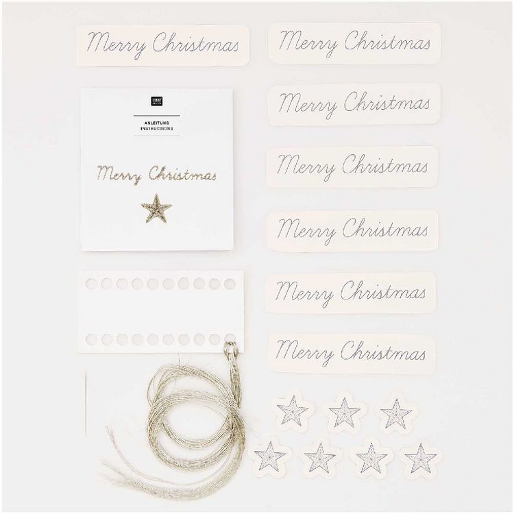 Produktbild: Stick and Stitch Packung Merry Christmas