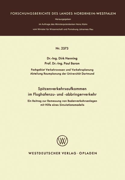 Produktbild: Spitzenverkehrsaufkommen im Flughafenzu- und -abbringerverkehr
