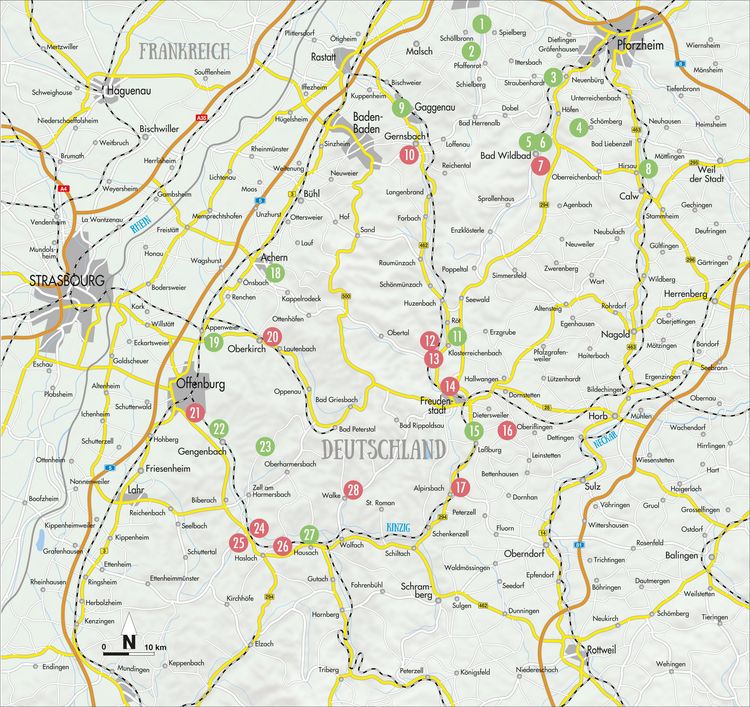 Produktbild: Caf&eacute;s und Ateliers N&ouml;rdlicher Schwarzwald