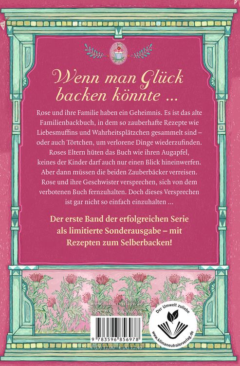 Produktbild: Die Gl&uuml;cksb&auml;ckerei &ndash; Das magische Rezeptbuch