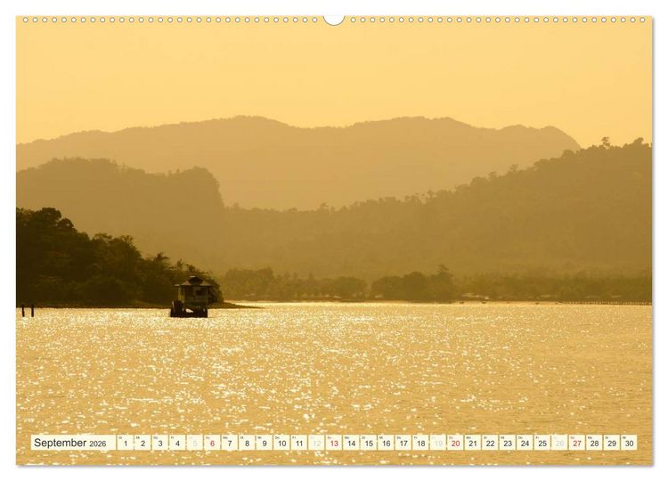 Produktbild: Unterwegs in Malaysia (hochwertiger Premium Wandkalender 2026 DIN A2 quer), Kunstdruck in Hochglanz
