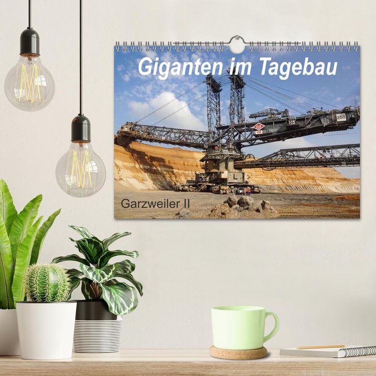Produktbild: Giganten im Tagebau Garzweiler II (Wandkalender 2026 DIN A4 quer), CALVENDO Monatskalender