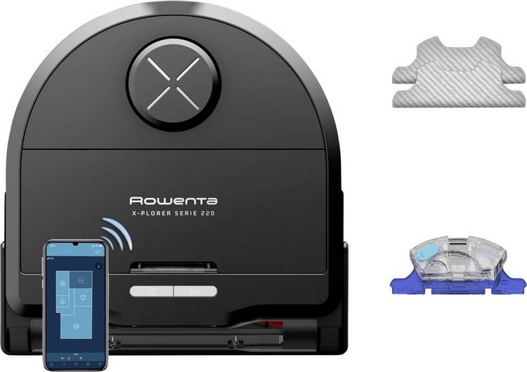Produktbild: Rowenta X-PLORER Saugroboter Schwarz