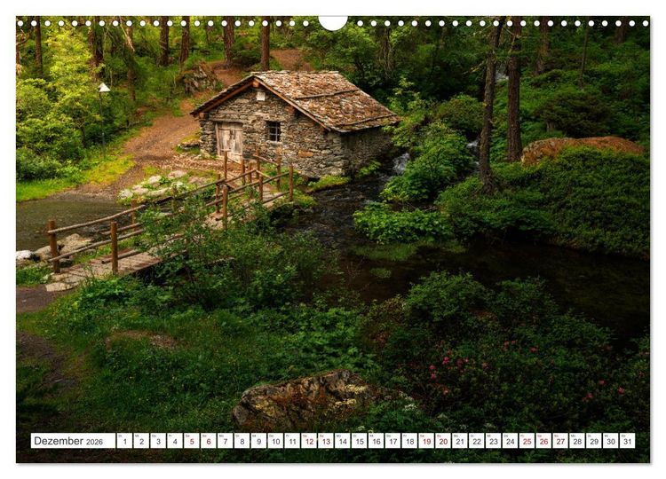 Produktbild: Natur im Aostatal (Wandkalender 2026 DIN A3 quer), CALVENDO Monatskalender