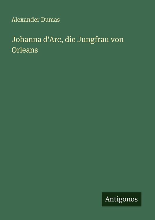 Produktbild: Johanna d'Arc, die Jungfrau von Orleans