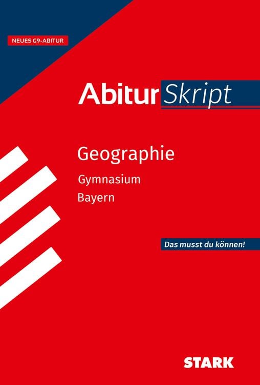Produktbild: STARK Geographie - AbiturSkript Bayern