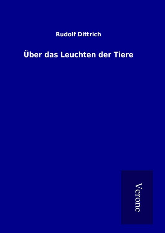 Produktbild: &Uuml;ber das Leuchten der Tiere