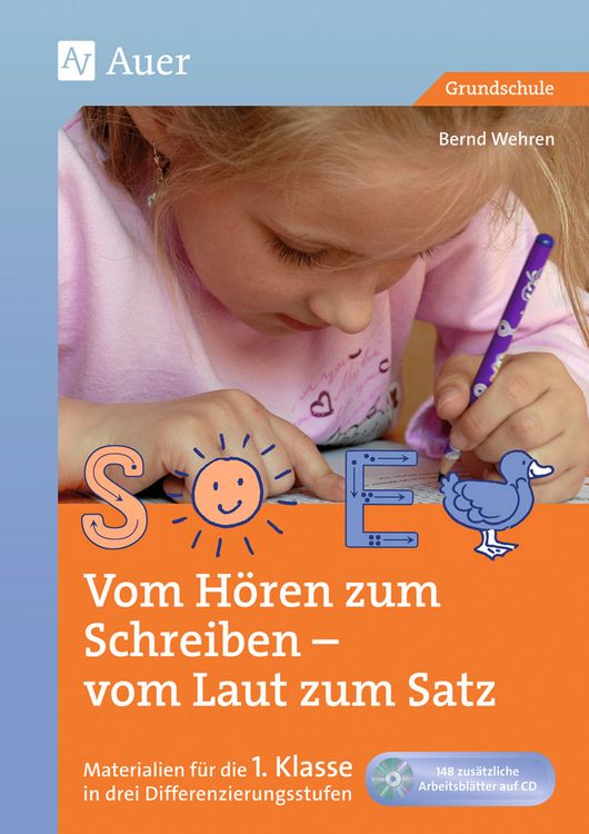 Produktbild: Vom H&ouml;ren zum Schreiben - vom Laut zum Satz