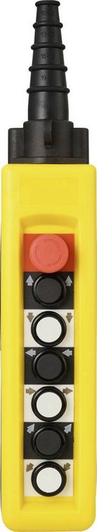 Produktbild: TRU COMPONENTS TC-13599180 TC-A6713 H&auml;ngetaster mit NOT-Aus-Schalter 1St.