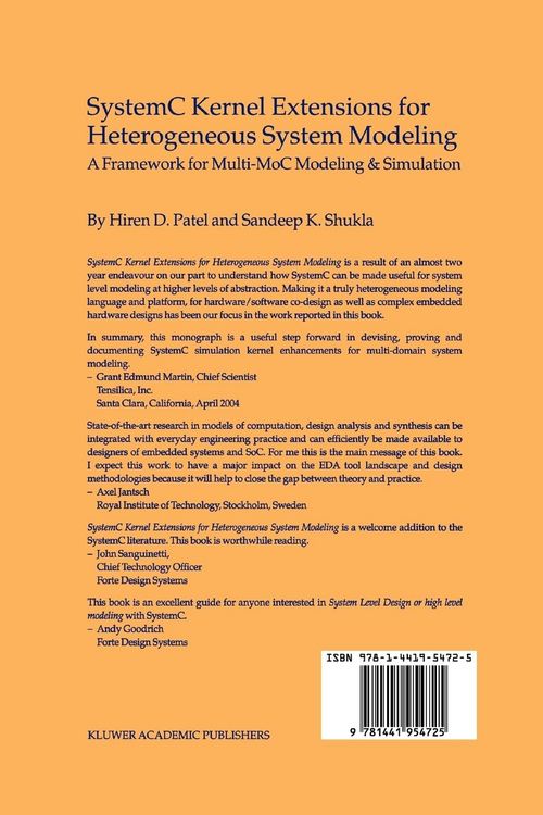 Produktbild: SystemC Kernel Extensions for Heterogeneous System Modeling