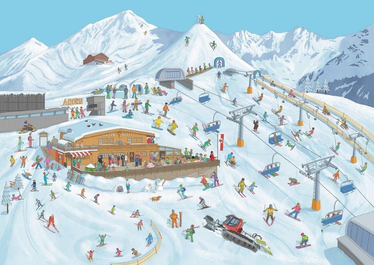 Produktbild: Unser Mayrhofen im Zillertal Wimmelbuch