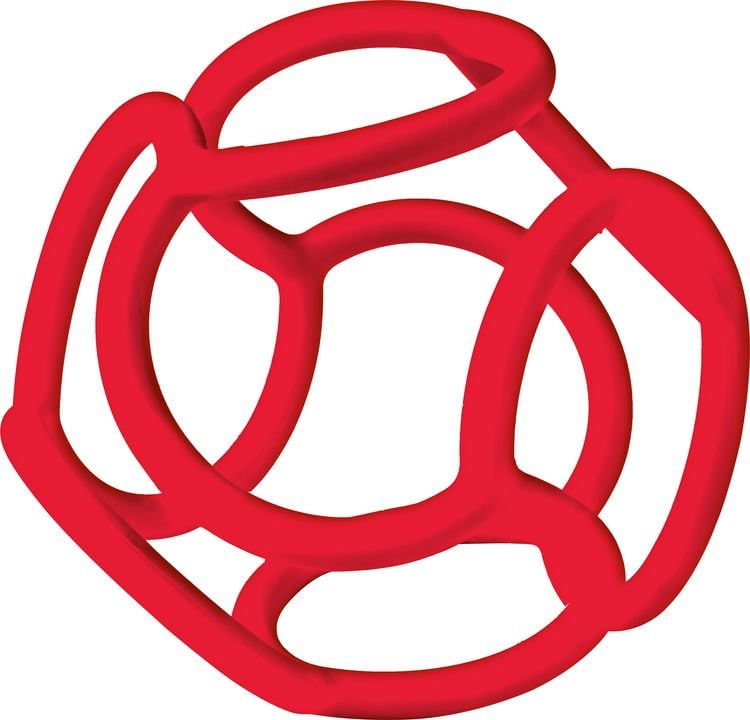 Produktbild: ministeps baliba - Babys Lieblingsball rot - ab 0 Monate