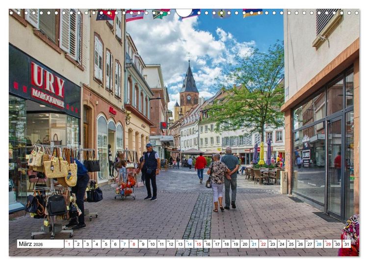 Produktbild: Haguenau - eine Perle im Nordelsass (Wandkalender 2026 DIN A3 quer), CALVENDO Monatskalender
