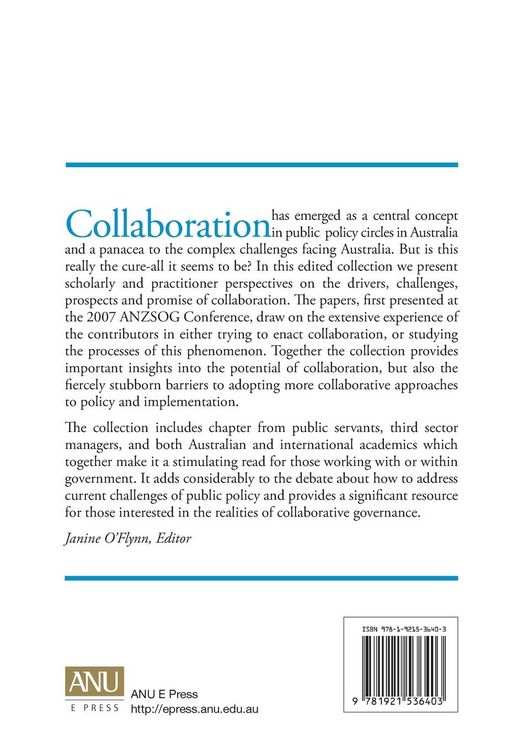 Produktbild: Collaborative Governance