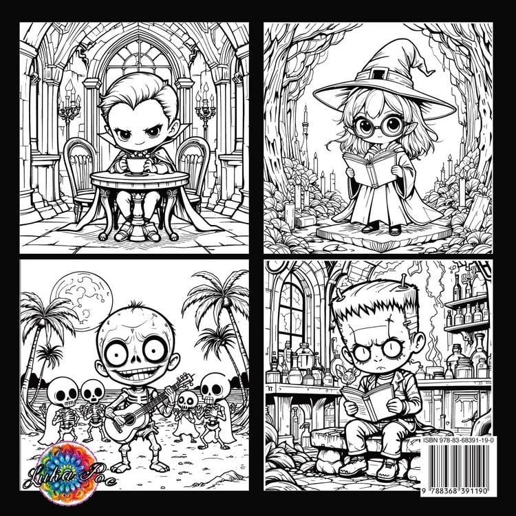Produktbild: Chibi Coloring Book Horror