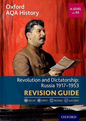Produktbild: Oxford AQA History for A Level: Revolution and Dictatorship: Russia 1917-1953 Revision Guide