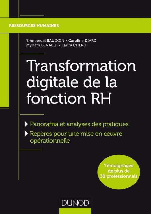 Produktbild: Transformation digitale de la fonction RH