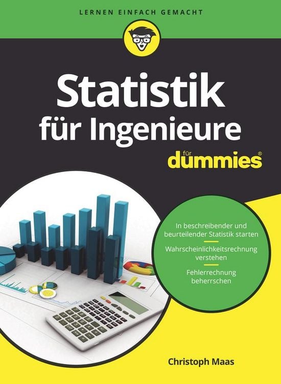 Produktbild: Statistik für Ingenieure für Dummies