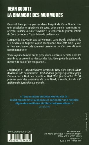 Produktbild: La chambre des murmures