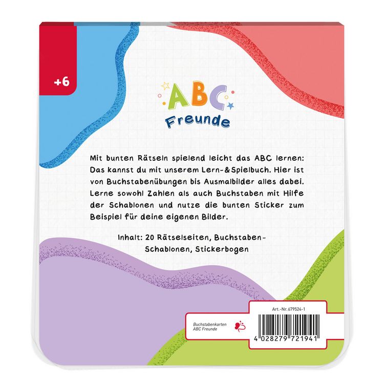 Produktbild: Lern & Spiel Buch "ABC Freunde"