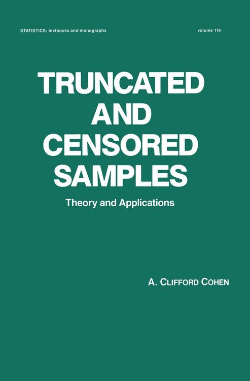 Produktbild: Truncated and Censored Samples
