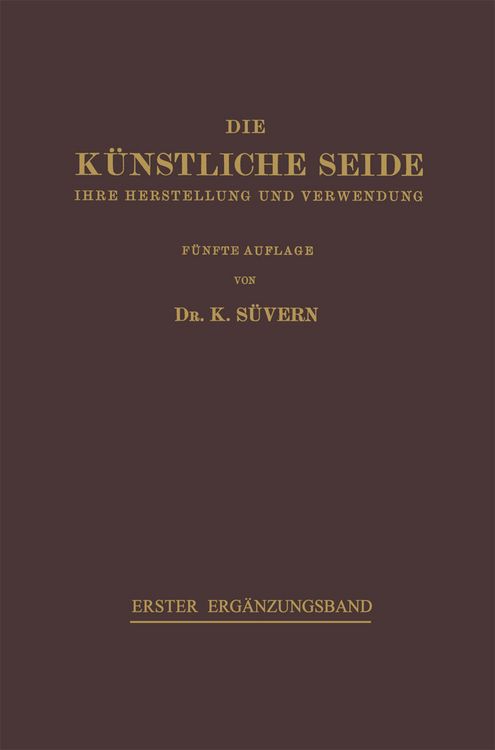 Produktbild: Die K&uuml;nstliche Seide