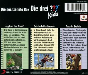 Produktbild: Die drei ??? Kids 3er Box -Folgen 46-48 (3 Audio-CDs)