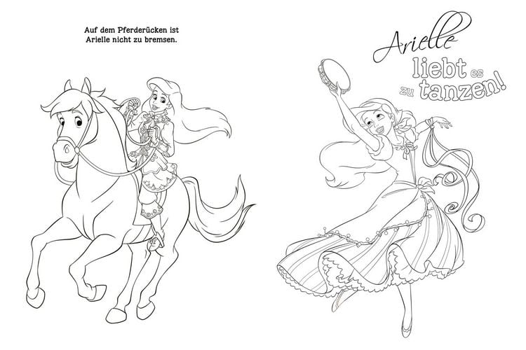 Produktbild: Disney Prinzessin: Mein liebstes Malbuch