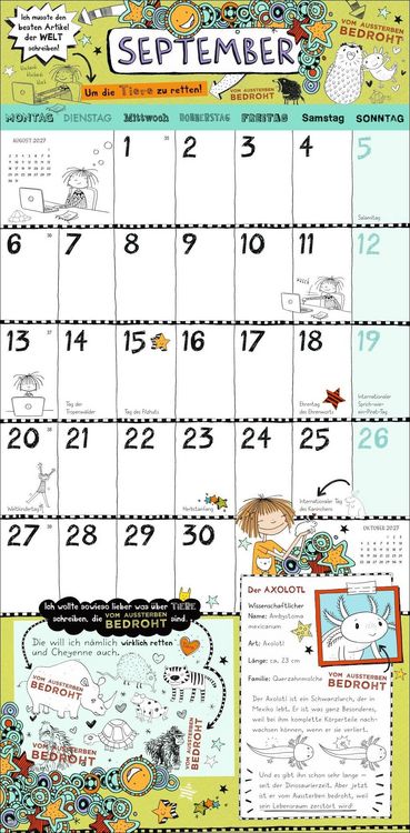 Produktbild: Lotta-Leben Broschurkalender 2027