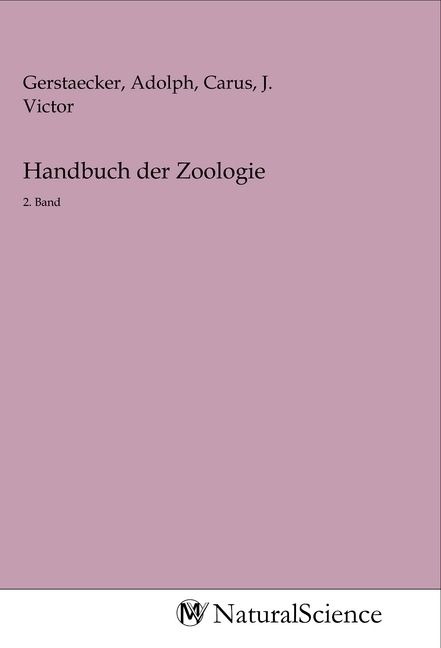 Produktbild: Handbuch der Zoologie