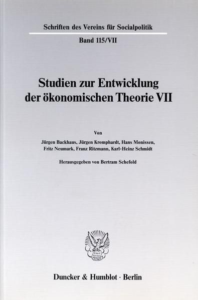 Produktbild: Probleme der Konjunkturtheorie im ausgehenden 19. Jahrhundert.