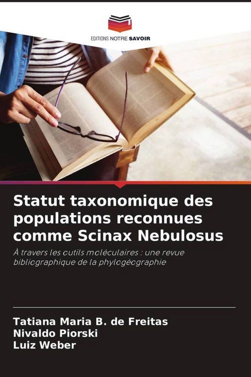 Produktbild: Statut taxonomique des populations reconnues comme Scinax Nebulosus