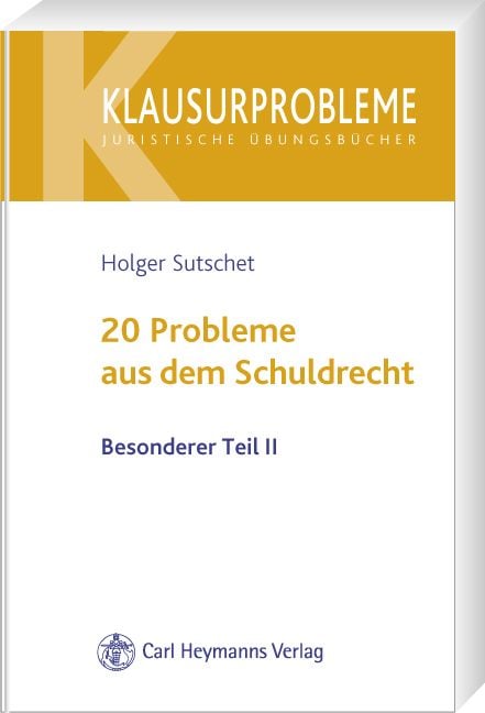 Produktbild: 20 Probleme aus dem Schuldrecht