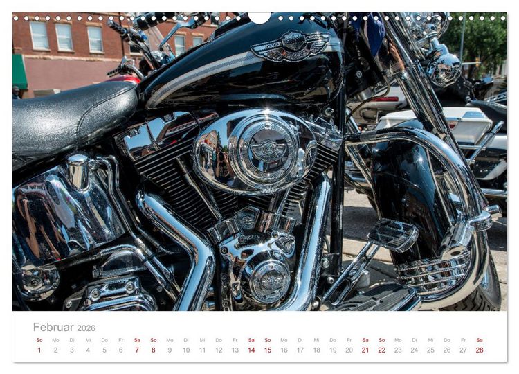 Produktbild: Sturgis - Die ber&uuml;hmteste Motorrad-Rallye der Welt (Wandkalender 2026 DIN A3 quer), CALVENDO Monatskalender