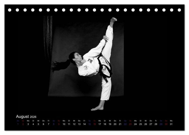 Produktbild: Traditionelles Taekwon-Do (Tischkalender 2026 DIN A5 quer), CALVENDO Monatskalender
