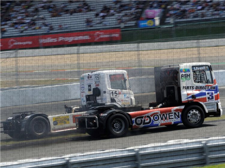 Produktbild: CALVENDO Puzzle Trucks Mittelrhein Cup 1000 Teile Lege-Gr&ouml;&szlig;e 64 x 48 cm Foto-Puzzle Bild von Dieter-M. Wilczek