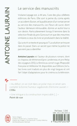 Produktbild: Le Service des manuscrits